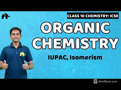 Organic Chemistry Class 10 ICSE Chemistry | Selina Chapter 12 IUPAC Nomenclature, Functional Groups
