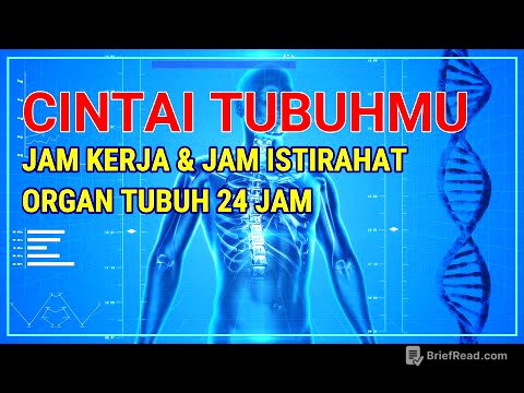 JAM KERJA ORGAN TUBUH MANUSIA DALAM 24 JAM | TUBUH PERLU ISTIRAHAT | TIPS SEHAT DAN PANJANG UMUR