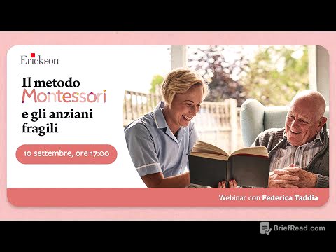 Il metodo Montessori e gli anziani fragili