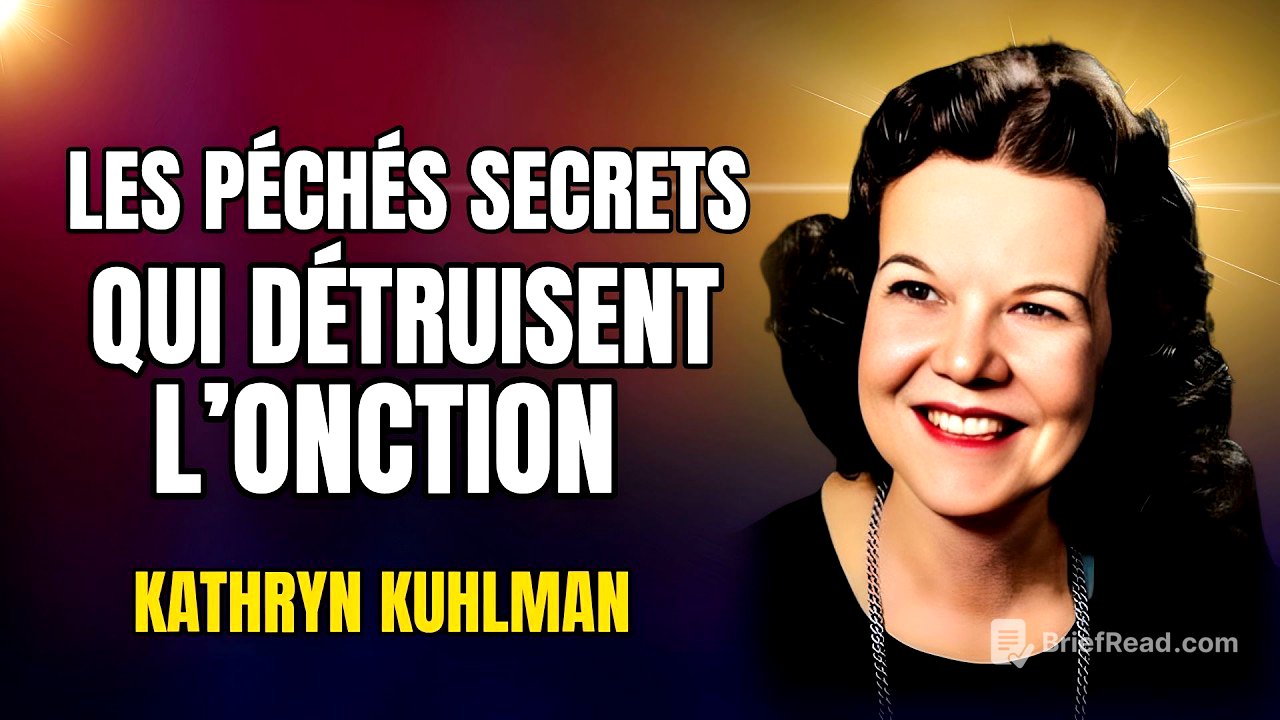 Les péchés secrets qui détruisent l’onction | Kathryn kuhlman