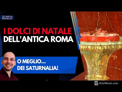 I dolci di Natale dell'antica Roma. O meglio... dei Saturnalia!