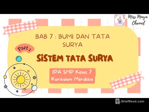 BAB 7: BUMI DAN TATA SURYA | Part 1: SISTEM TATA SURYA | IPA SMP Kelas 7 Kurikulum Merdeka