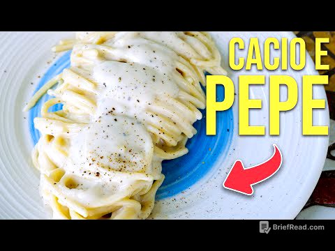 How to Make CACIO e PEPE PASTA (Perfect Everytime)