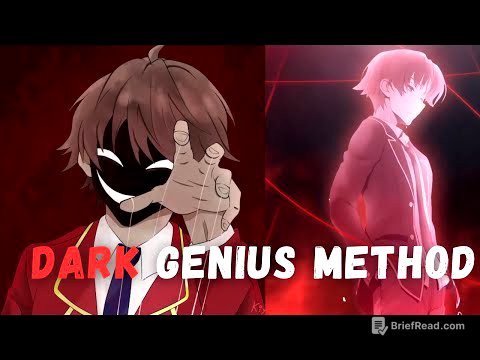 Project WHITE ROOM:The Illegal Method to Build a Genius Mind Like Ayanokoji (The Full Protocol)