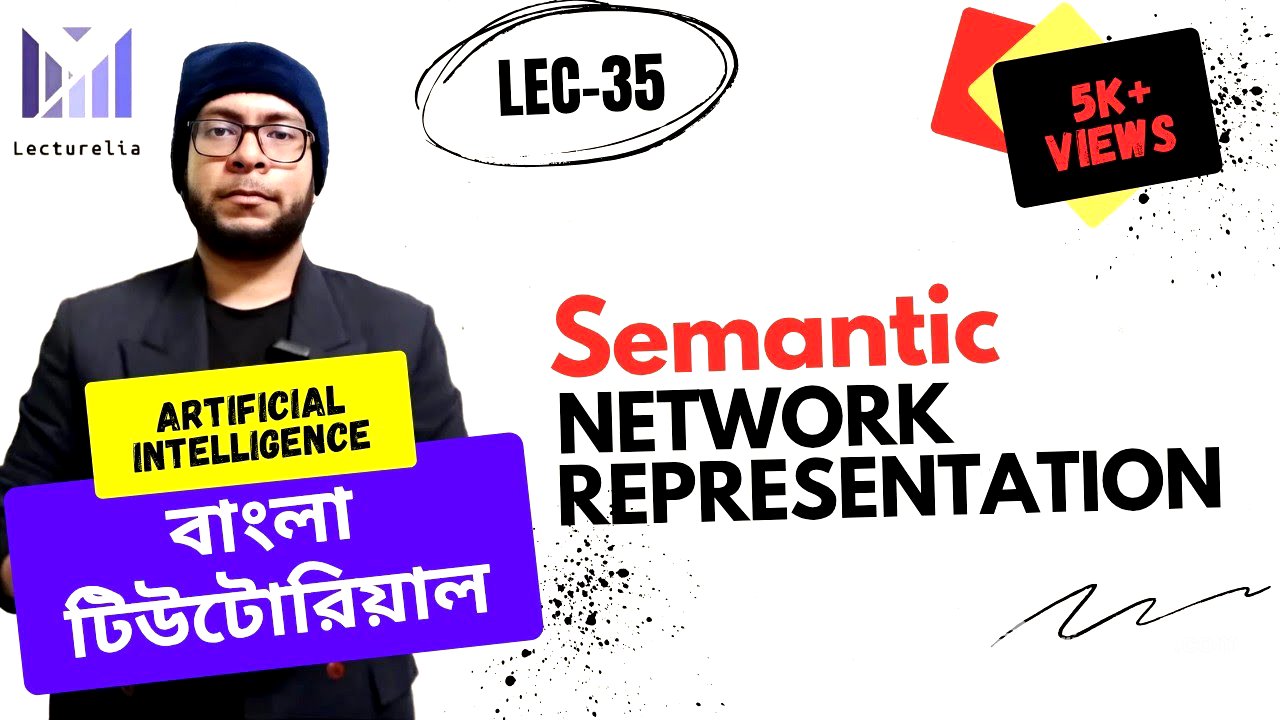 (Lec-35) Semantic Network Representation - Part 2 | AI বাংলা টিউটোরিয়াল