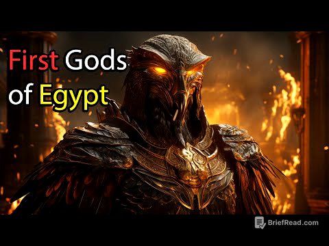 The First Gods Egypt & Creation of the Universe | Egyptian Mythology Explained | ASMR Sleep Stories