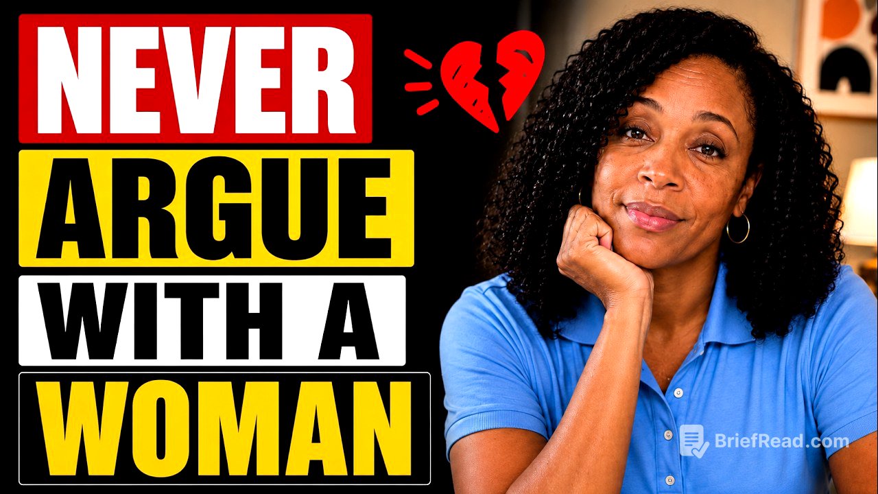 NEVER Argue With A Woman. Do THIS Instead | Female Psychology