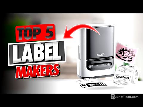 🔥 Top 5 Best LABEL MAKERS on Amazon [2025] ✅ [Cheap] For Home / Office / Under $50