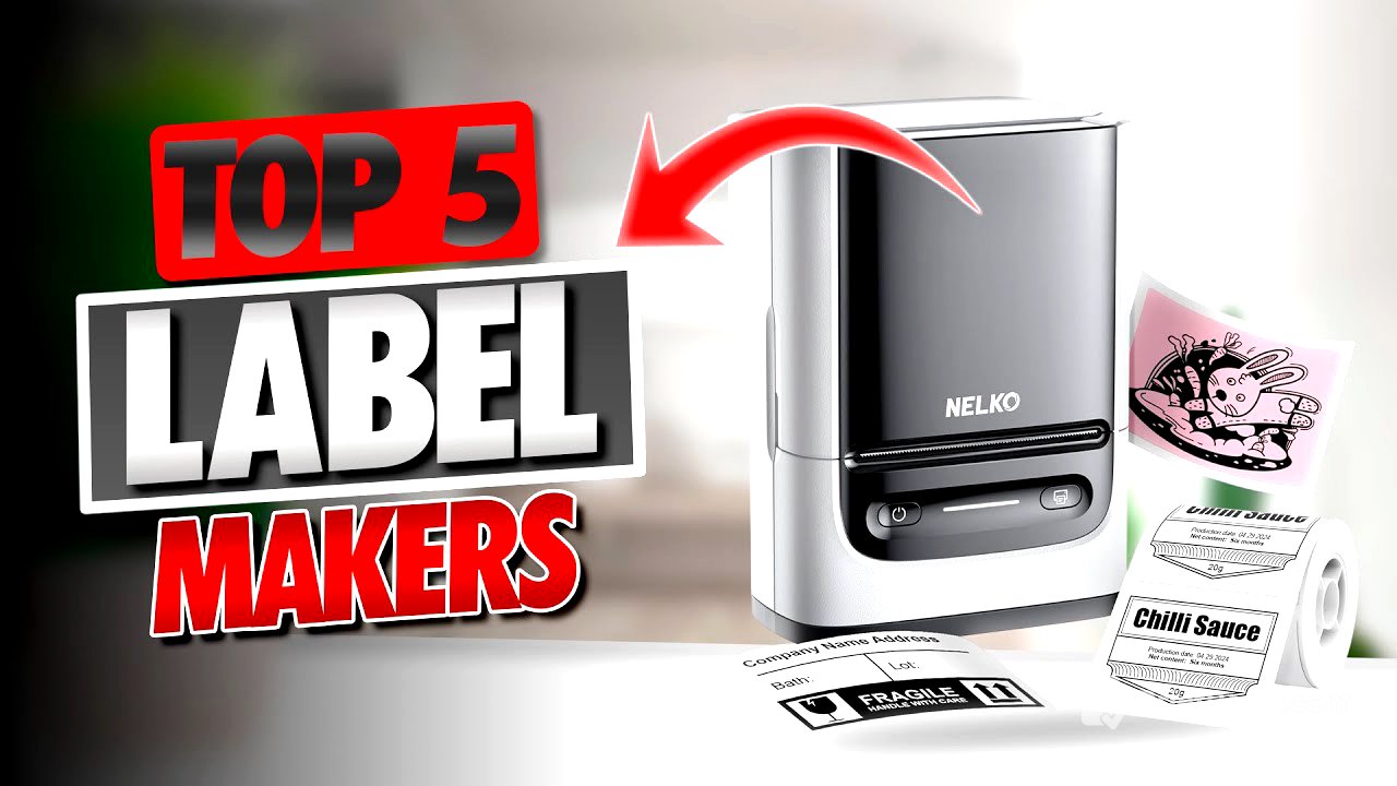 🔥 Top 5 Best LABEL MAKERS on Amazon [2025] ✅ [Cheap] For Home / Office / Under $50