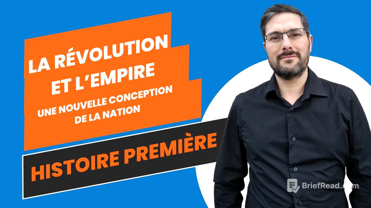 [Histoire 1ere] La Révolution et l'Empire, une nouvelle conception de la Nation - cours complet