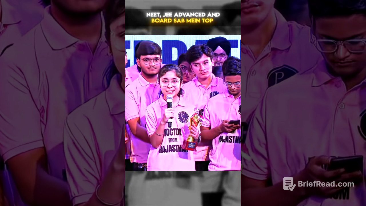 Girl Topper of JEE Advanced, NEET and Boards All 😳💀 #neet2025
