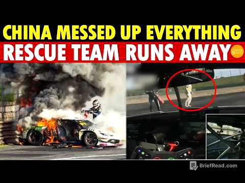 China GT’s Most Embarrassing Moment: 3 Cars Crash, Rescue Team Runs Away, Ambulance Driver Sleeps