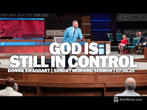God Is Still In Control | Donnie Swaggart | Sunday Morning Sermon