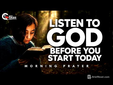 Be Still and Listen to God Before You Start Today | Morning Prayer