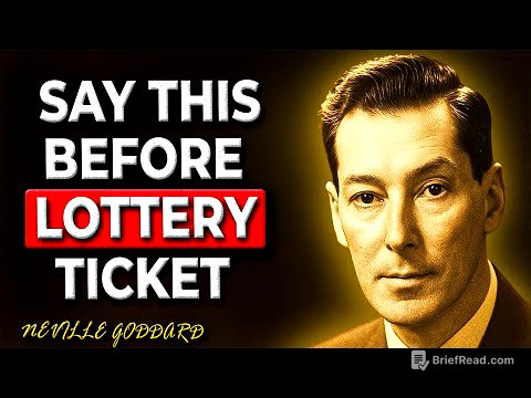 Say This Command 3 Times and The Winning Numbers Appear | Neville Goddard