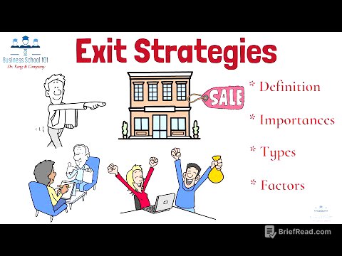 What are Exit Strategies? | Strategic Management | From A Business Professor