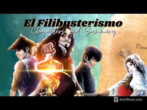 EL FILIBUSTERISMO (Characters and Summary)