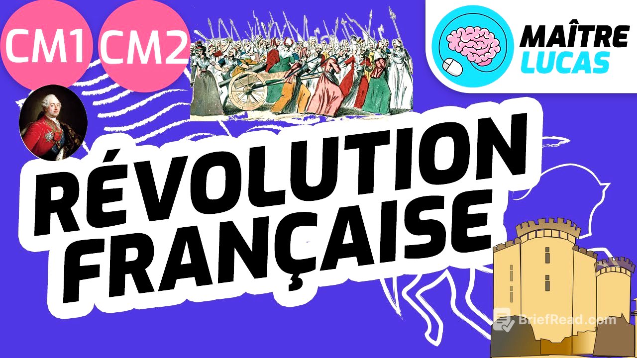 La Révolution française CM1 - CM2 - Histoire