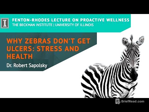 "Why Zebras Don't Get Ulcers: Stress and Health" by Dr. Robert Sapolsky