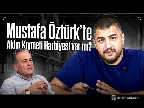 Mustafa Öztürk’te Aklın Kıymeti Harbiyesi var mı?