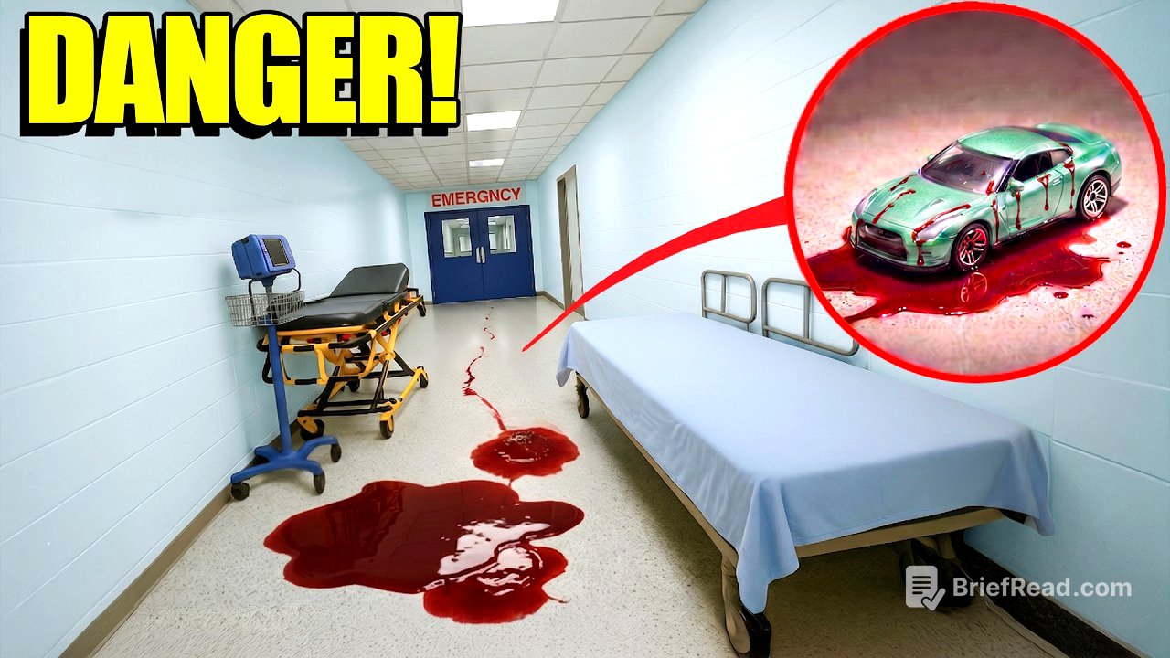 If you see this BLOODY BABY TOY in a HOSPITAL, RUN away FAST! (IT'S NOT SAFE)