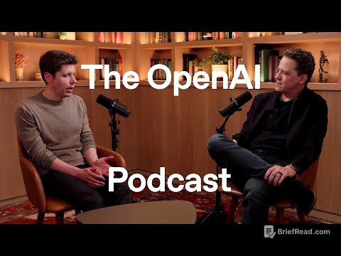Sam Altman on AGI, GPT-5, and what’s next — the OpenAI Podcast Ep. 1