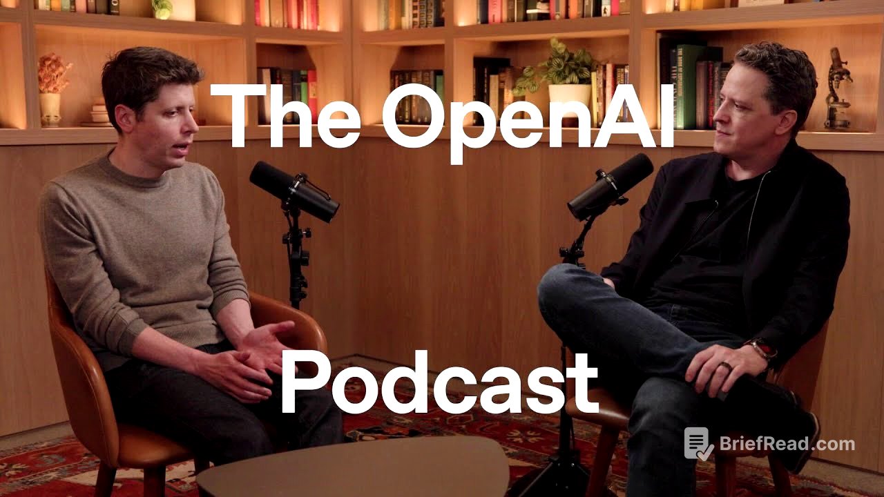 Sam Altman on AGI, GPT-5, and what’s next — the OpenAI Podcast Ep. 1