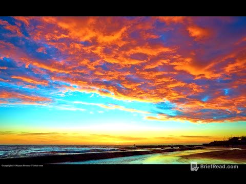 What determines the skies colours at sunset and sunrise?