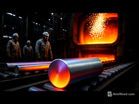 Así se FABRICA el TITANIO: el METAL que RESISTE TODO y mueve la INDUSTRIA GLOBAL