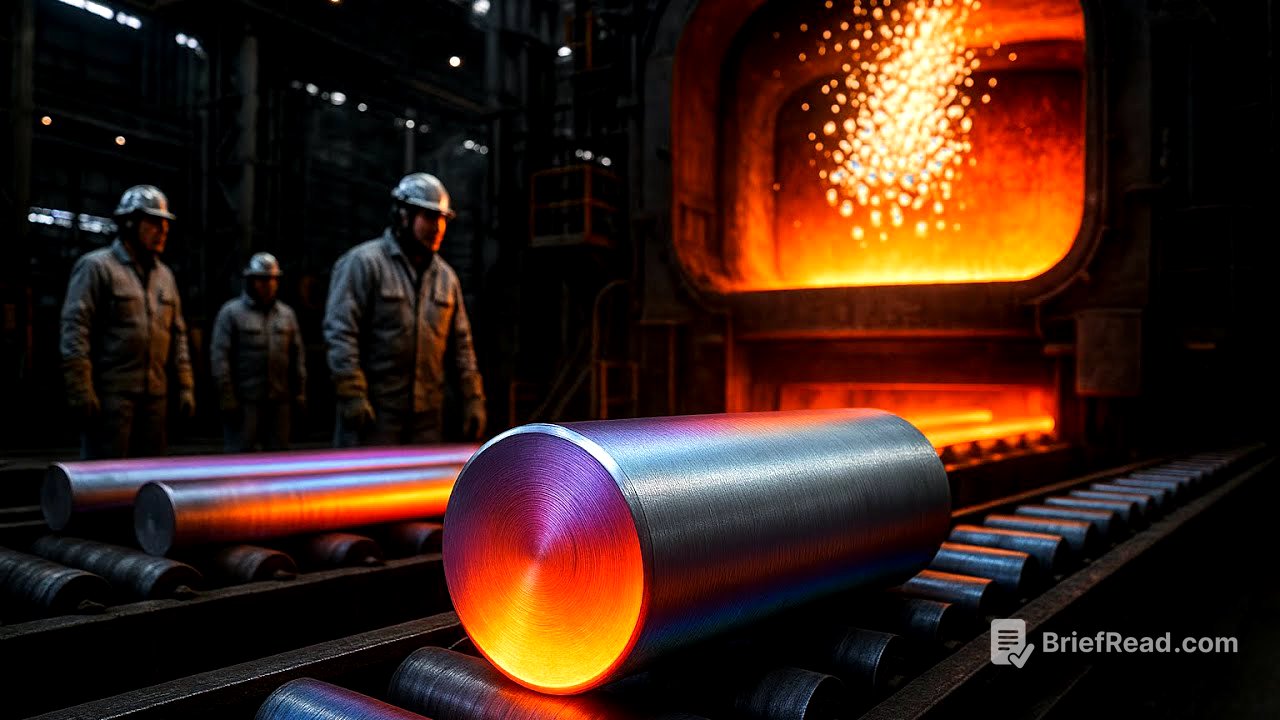 Así se FABRICA el TITANIO: el METAL que RESISTE TODO y mueve la INDUSTRIA GLOBAL