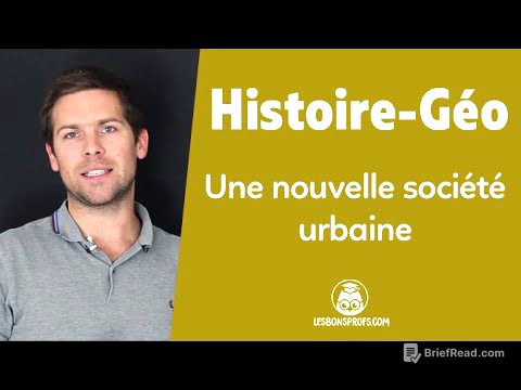 Une nouvelle société urbaine - Histoire-Géographie - Cinquième - Les Bons Profs