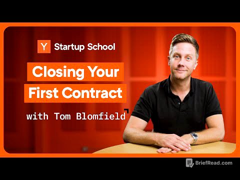 The Sales Playbook for Founders | Startup School