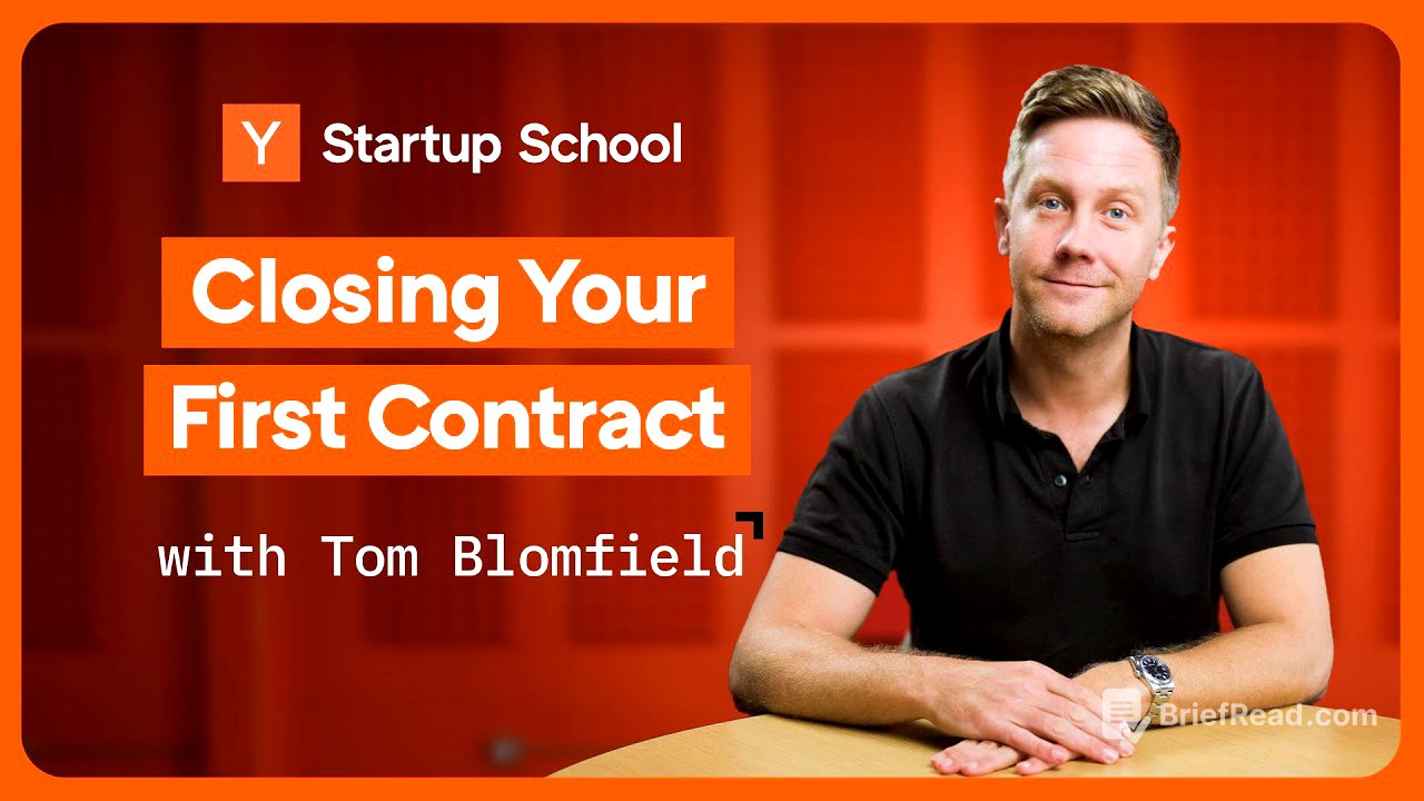 The Sales Playbook for Founders | Startup School