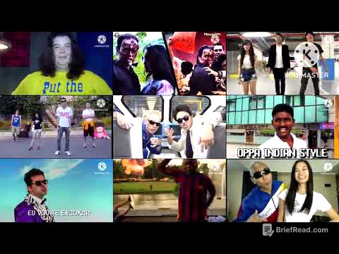 9 Gangnam Style Parody Mashup Full Version V3