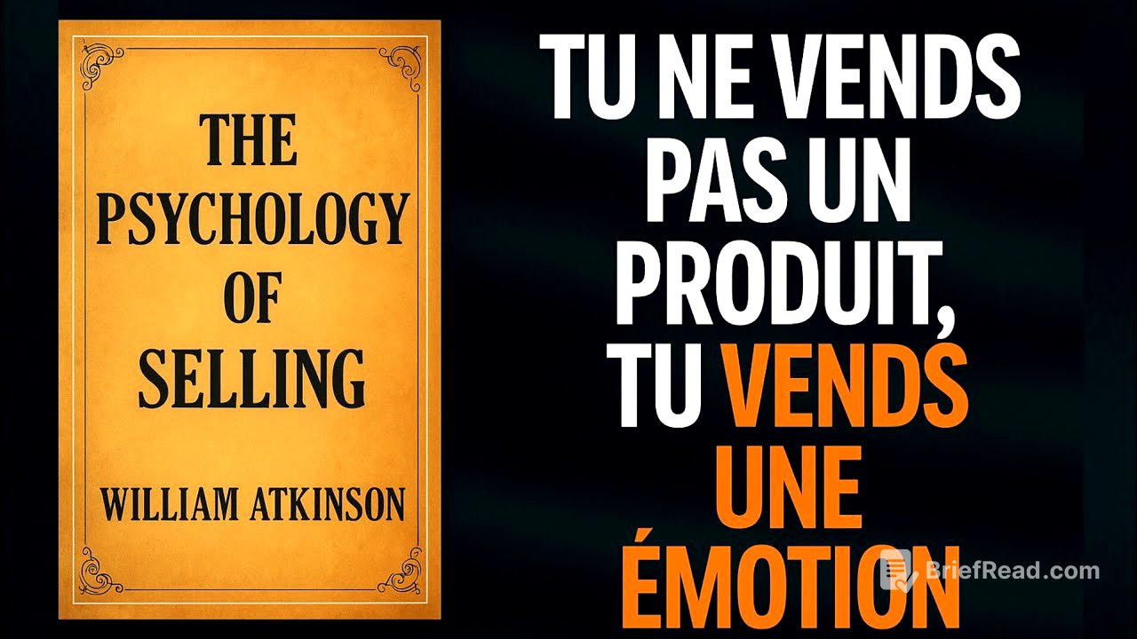 La vente, c’est de la psychologie. «Tu ne vends pas un produit, tu vends une émotion.» Livre Audio 🎧