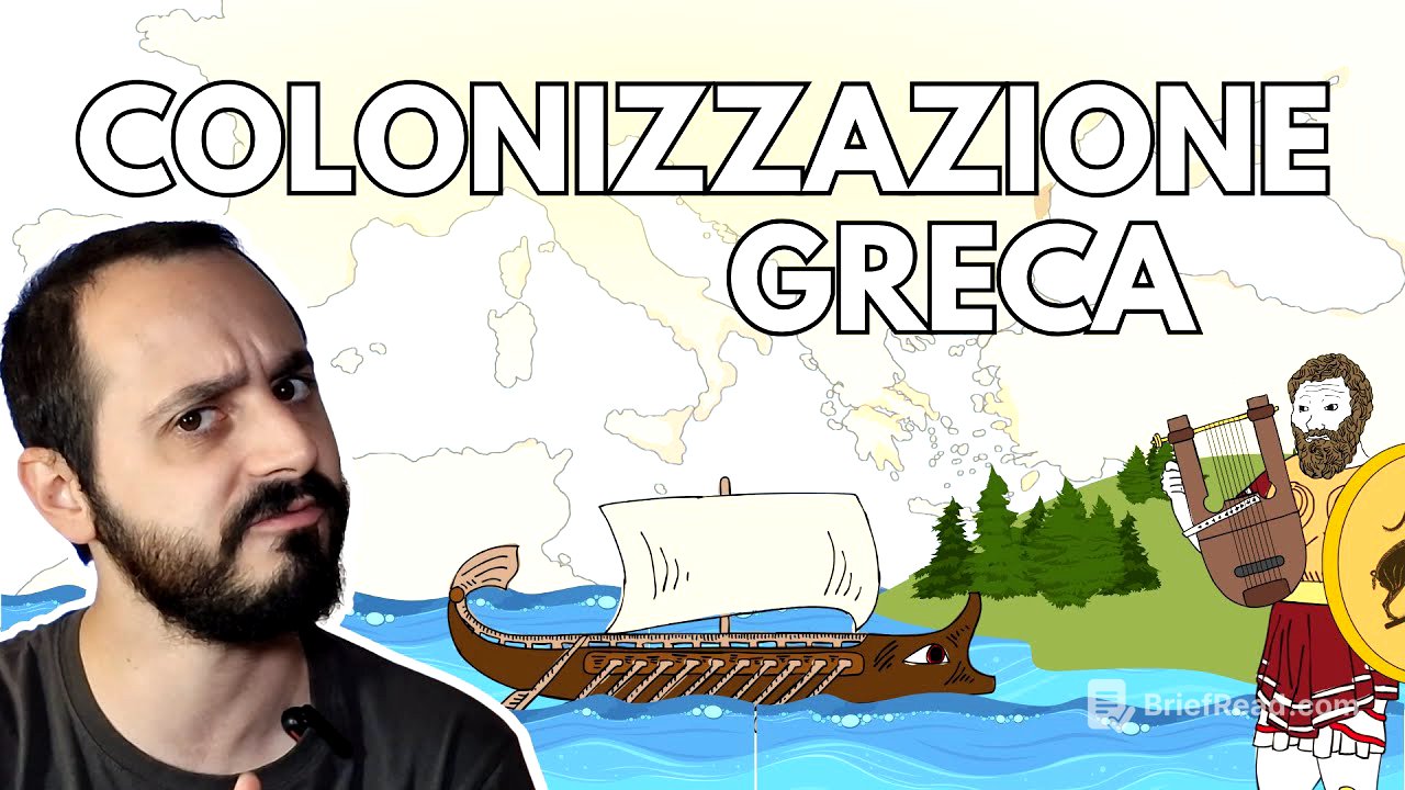 LA GRECIA ARCAICA (pt. 2) – La colonizzazione del Mediterraneo – STORIA FACILE
