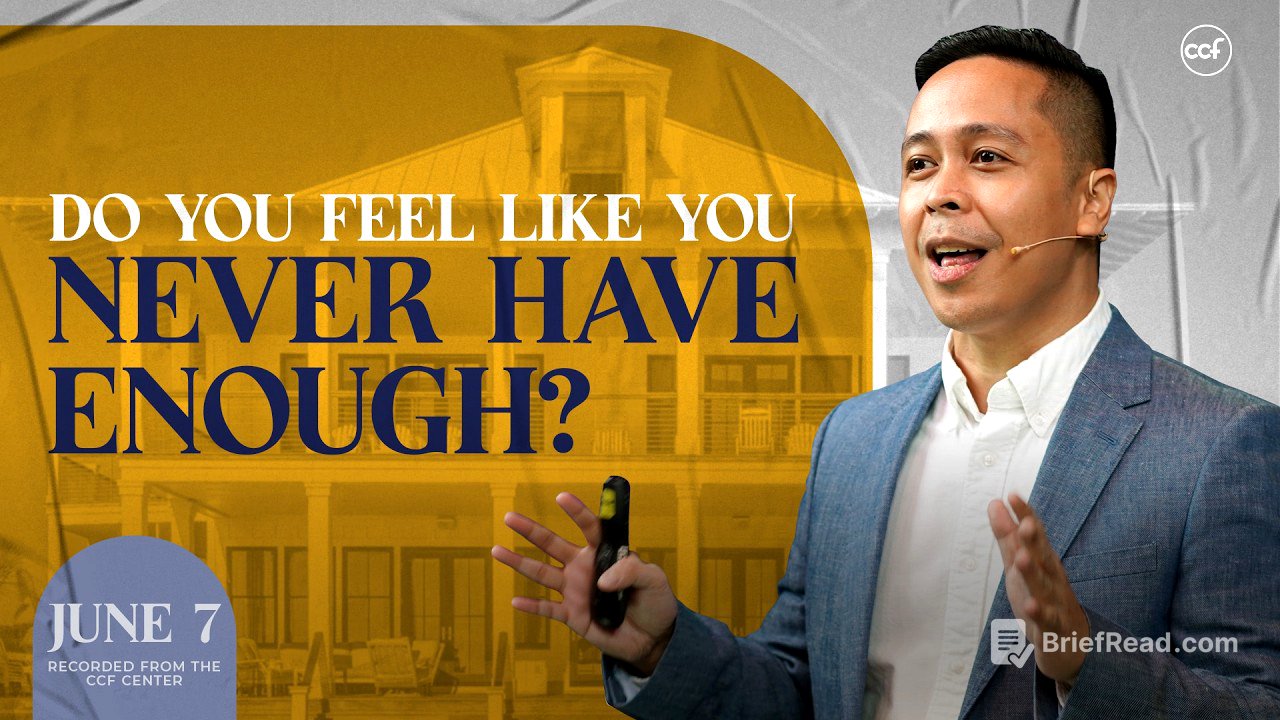 Stop Looking. Listen: God is Enough | Marty Ocaya | June 7, 2026