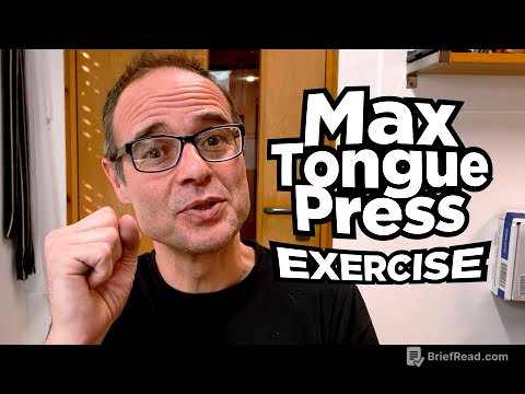 Mike Mew's Max Tongue Press Exercise