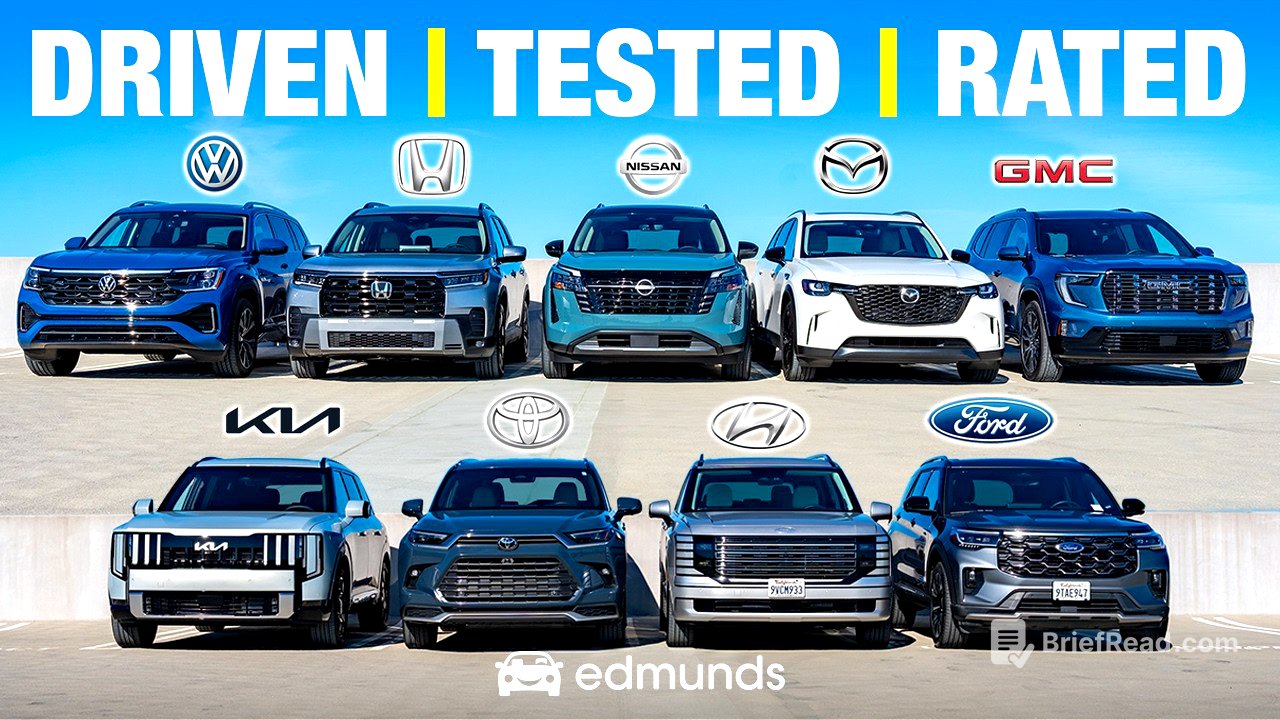 We Tested Nine 3-Row SUVs. Which One's the Best?