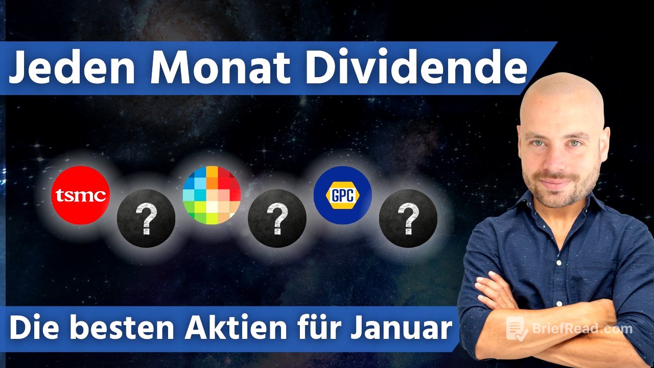 Jeden Monat Dividende - die besten Aktien für Januar