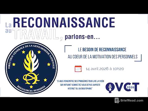 Conférence 14 avril 2026 - Le besoin de reconnaissance au coeur de la motivation des personnels