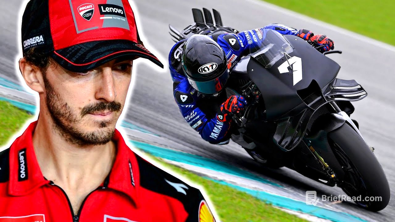 Propos "SURPRENANT" de DUCATI sur PECCO ! YAMAHA test enfin son MOTEUR V4 ! (MotoGP)