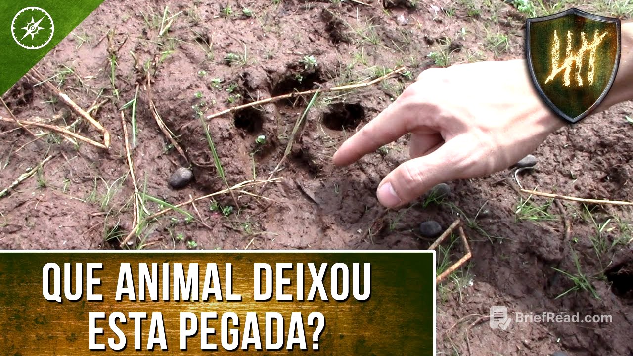 Rastreamento de animais e pessoas: Identificando os rastros - Ep.01
