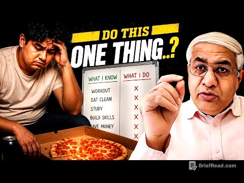Why The Indian Youth Achieves Little Despite Knowing A Lot ? | Do THIS One Thing To Fix Everything