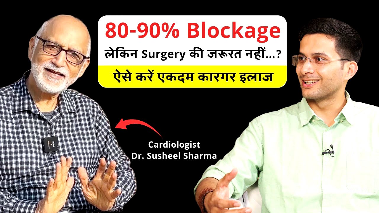 How To Treat 80-90% Heart Blockage Ft. Dr. Susheel Sharma | Heart Attack Prevention | Himanshu Bhatt