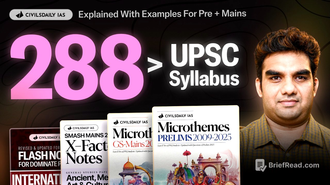 [IMP] Complete the microtheme loop for prelims & mains || UPSC 2026/27