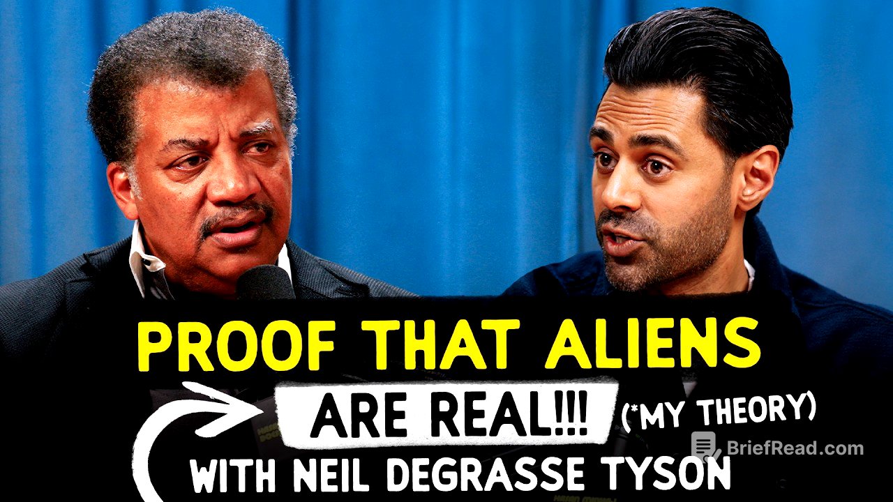 PROOF* THAT ALIENS ARE REAL!!! (*my theory) with Neil deGrasse Tyson
