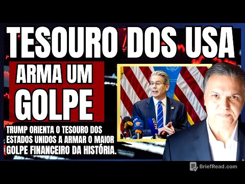 "O TESOURO AMERICANO RECOMPROU 10 BILHÕES EM TÍTULOS – O QUE ESTÁ ACONTECENDO COM OS EUA?"