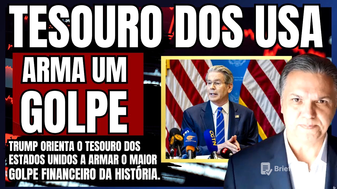 "O TESOURO AMERICANO RECOMPROU 10 BILHÕES EM TÍTULOS – O QUE ESTÁ ACONTECENDO COM OS EUA?"