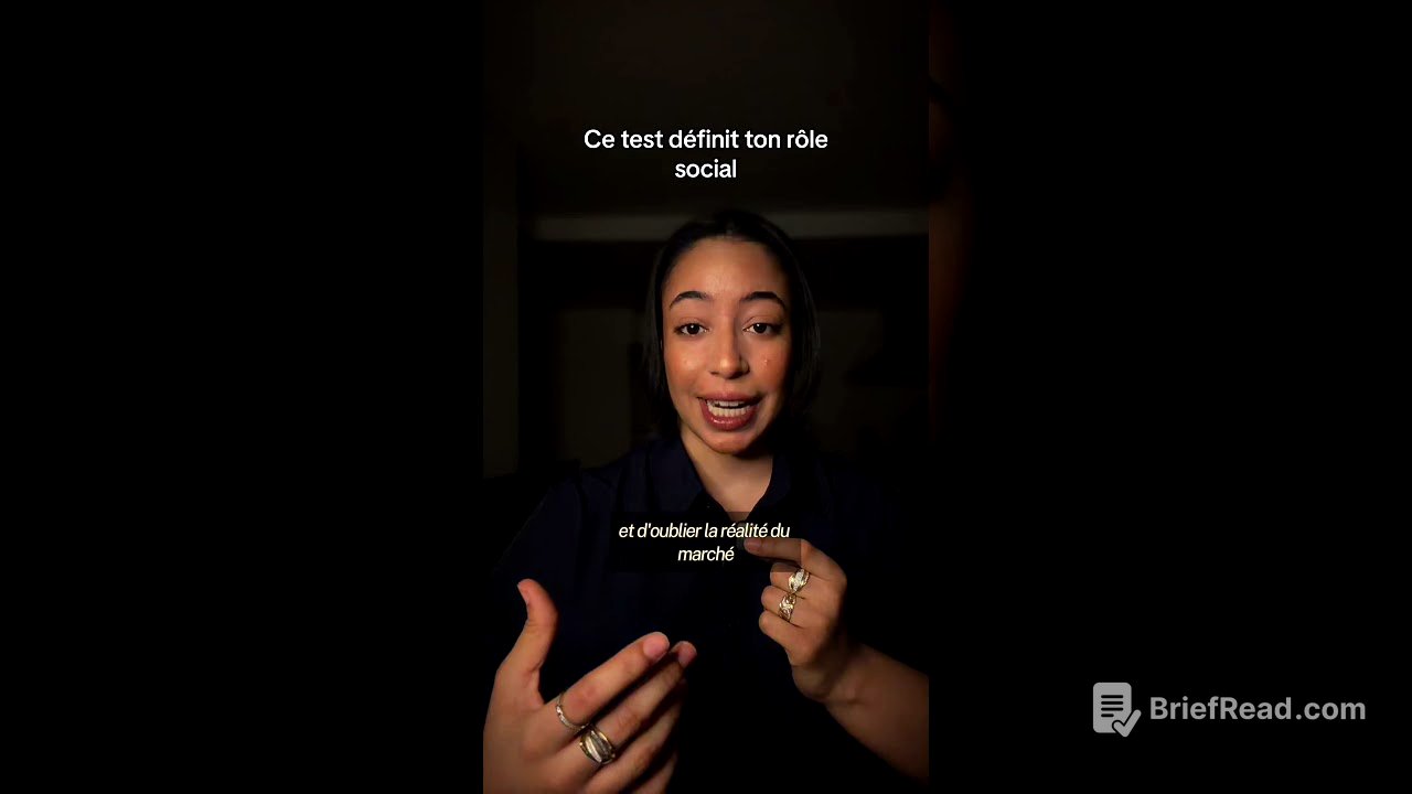 Ce test définit ton rôle social